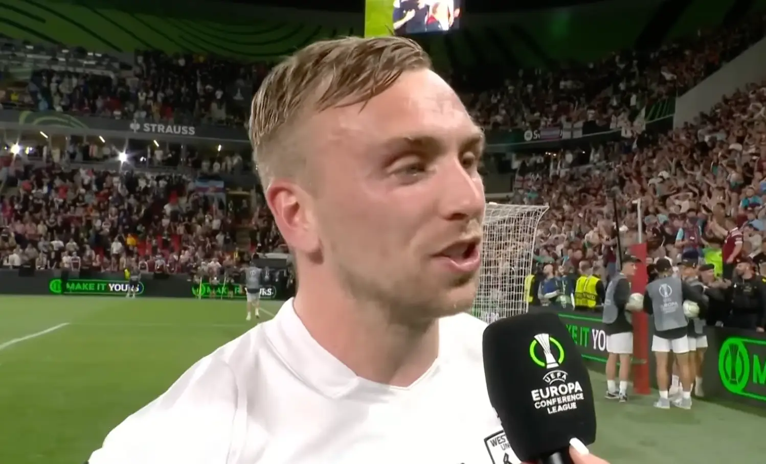 Jarrod Bowen's last minute goal secured the European title for West Ham.