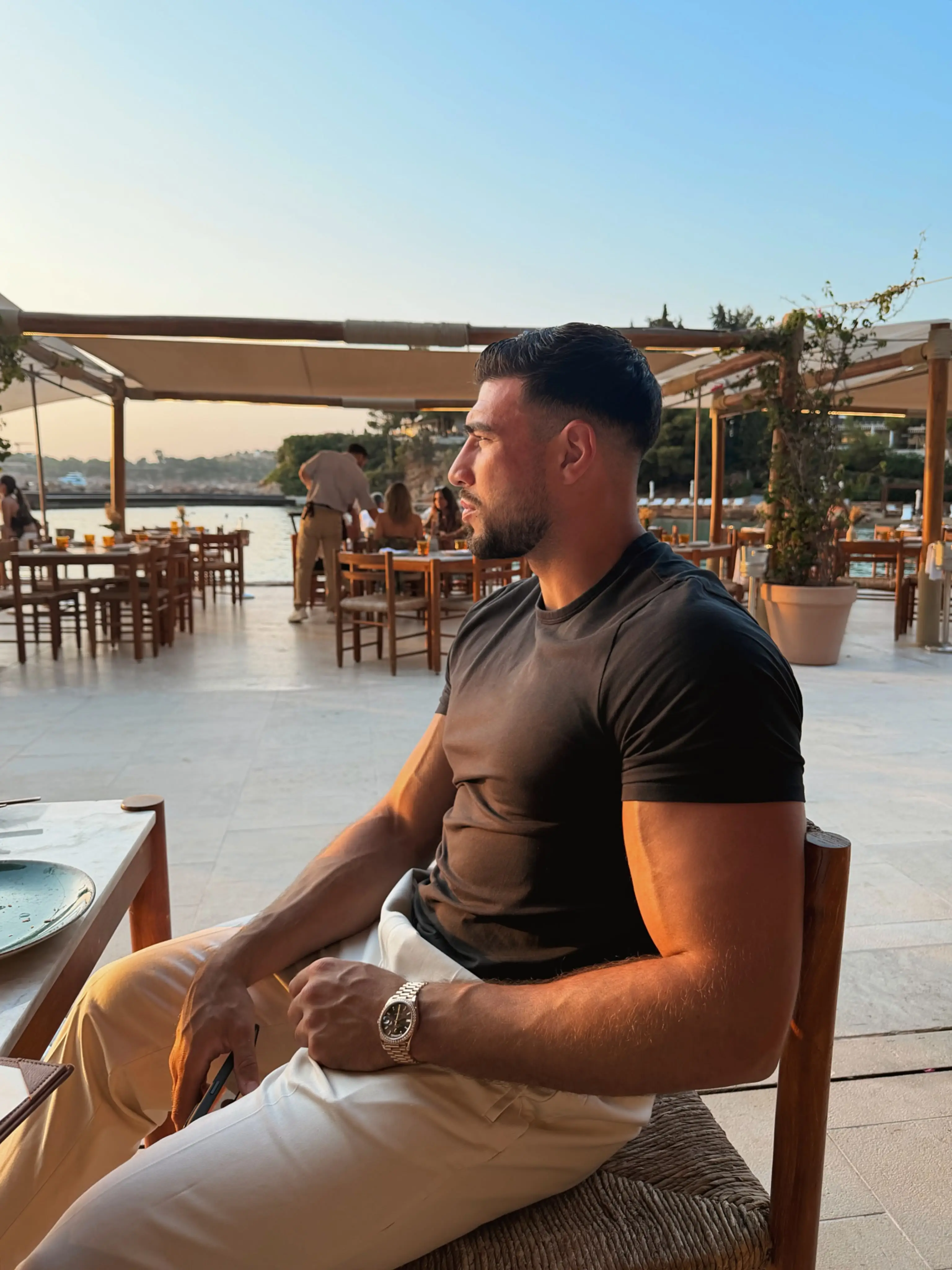Tommy Fury says his partner’s breast milk made his arms grow (Instagram/@tommyfury)