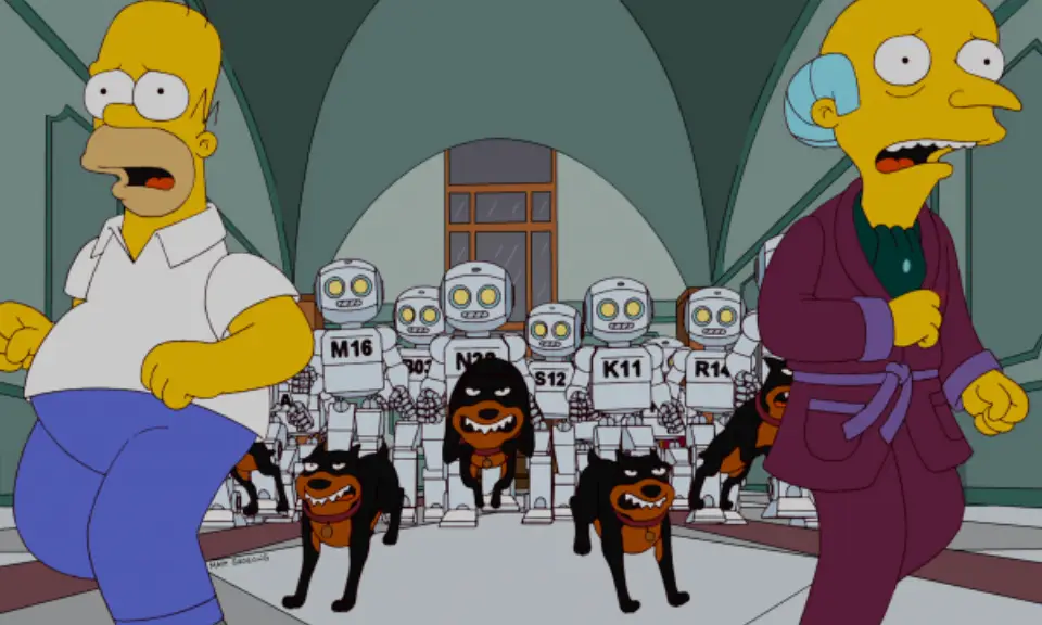 'Them, Robot' sees AI bots take over people's jobs and, eventually, Springfield (FOX)