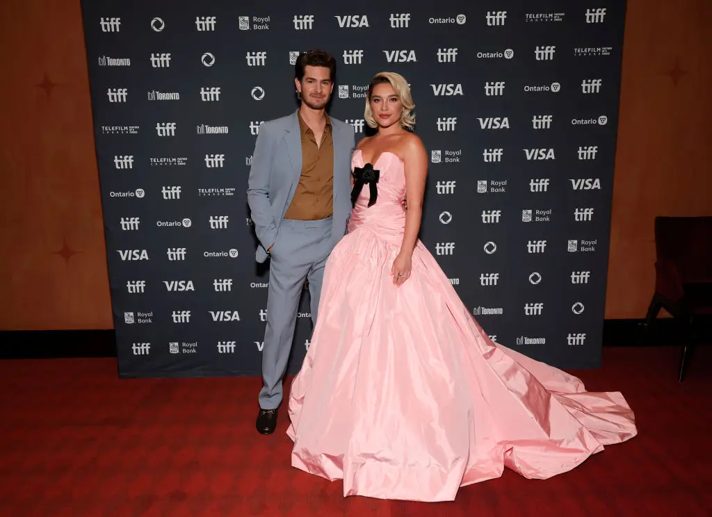 Andrew Garfield and Florence Pugh have undeniable chemistry, which can be seen from the trailer alone (Emma McIntyre/Getty Images)