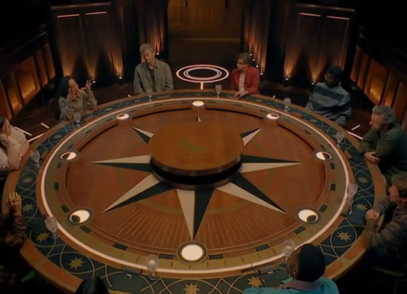 The roundtable on the penultimate episode (BBC)