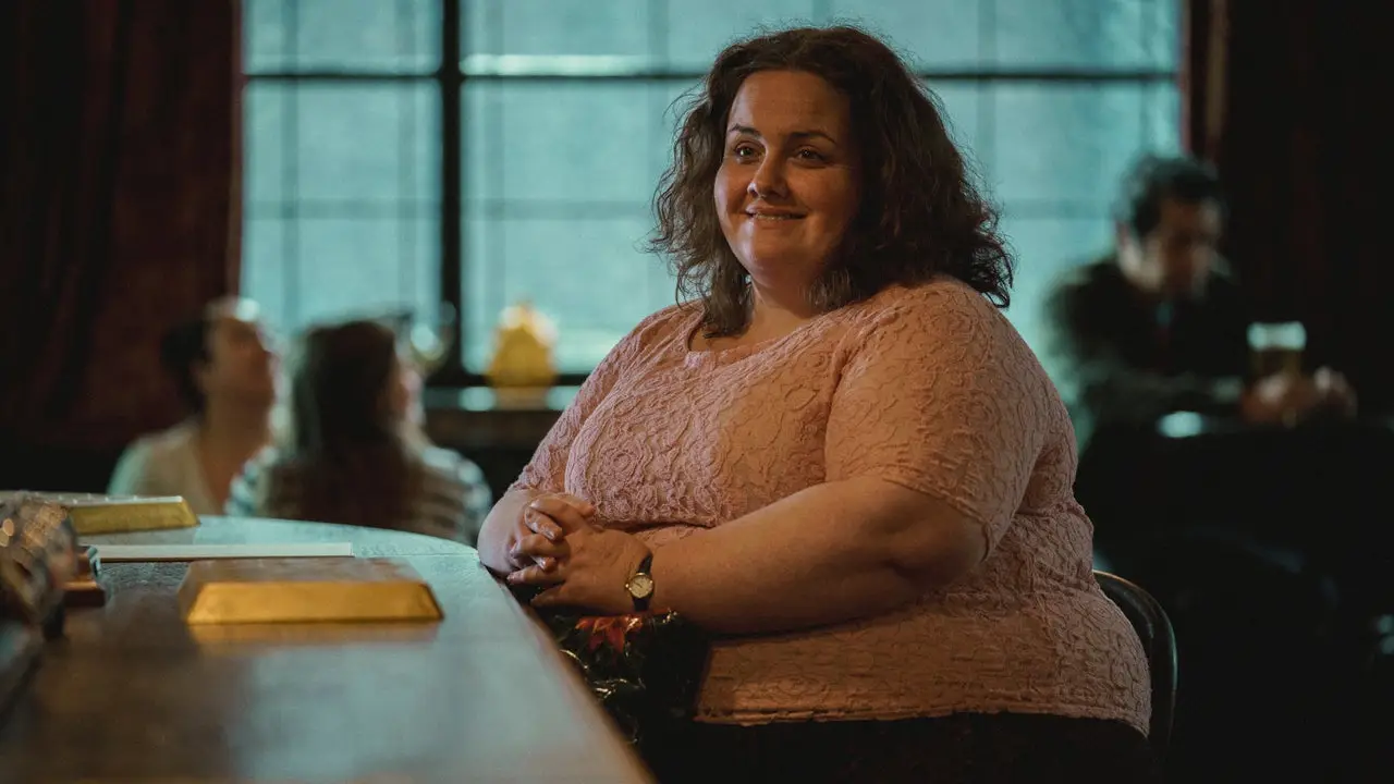 Jessica Gunning plays Martha in Baby Reindeer, and Harvey's legal representatives said they had 'no doubt' her identity had been used for the character. (Netflix)