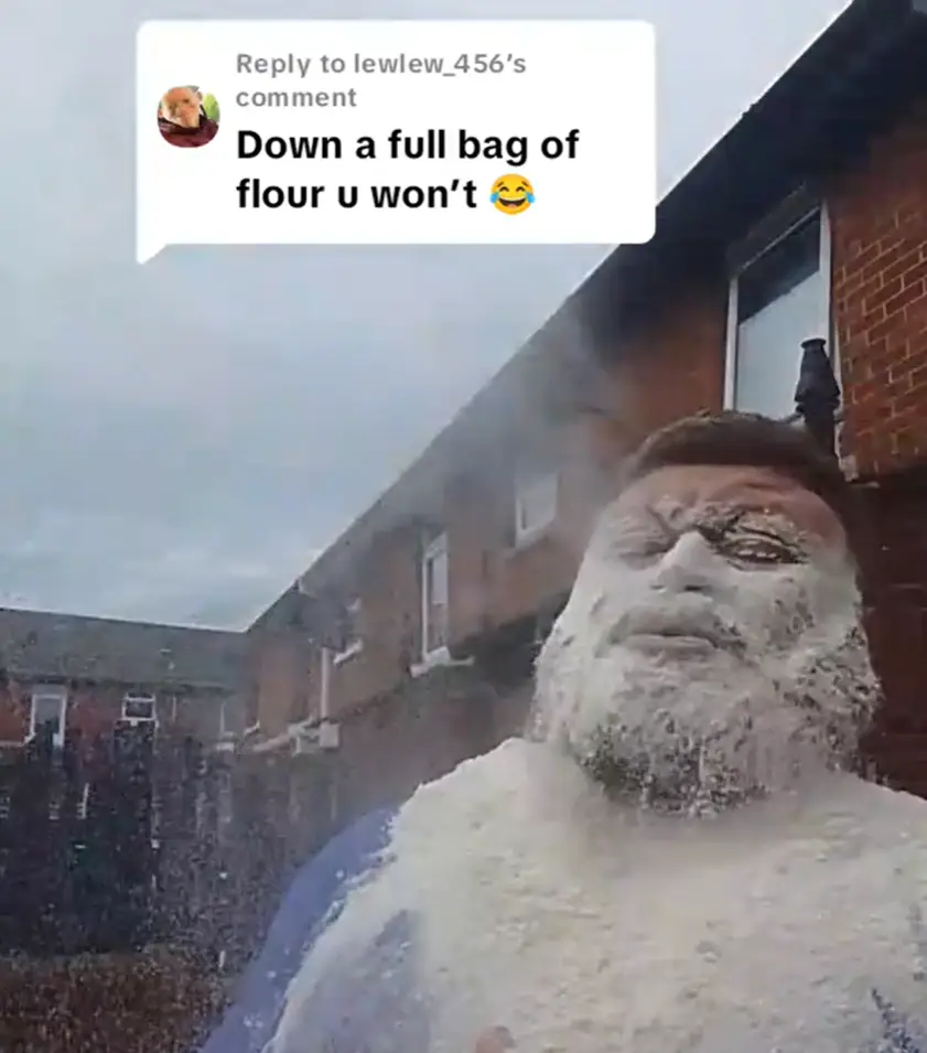 Billy says he's doing it 'for a good craic' and the positivity of his fans keeps him going. (TikTok/@c.r.a.w.f.o.r.d6)