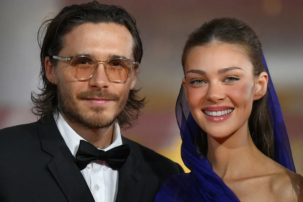 Beckham and Peltz at the International Venice Film Festival (Tiziana FABI / AFP via Getty Images)