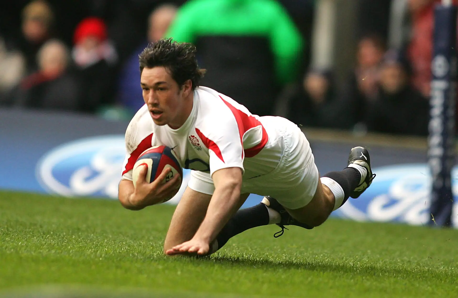 A body has been found in the search for former England rugby player Tom Voyce. (Mark Leech/Offside via Getty Images)