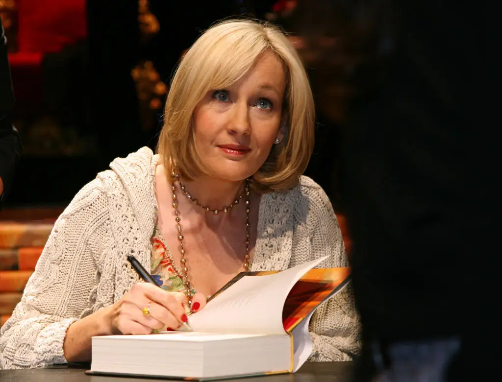 Rowling has taken a swipe at the Harry Potter trio once again (GABRIEL BOUYS-/AFP via Getty Images)