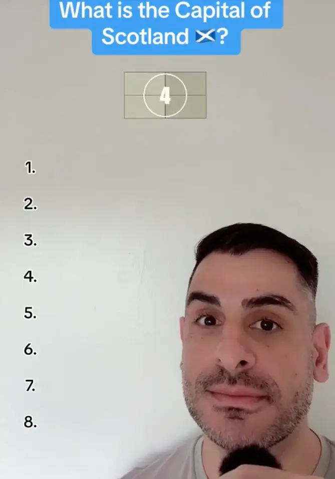 Social media users were stumped by some of the questions. TikTok/@mahanlankarani