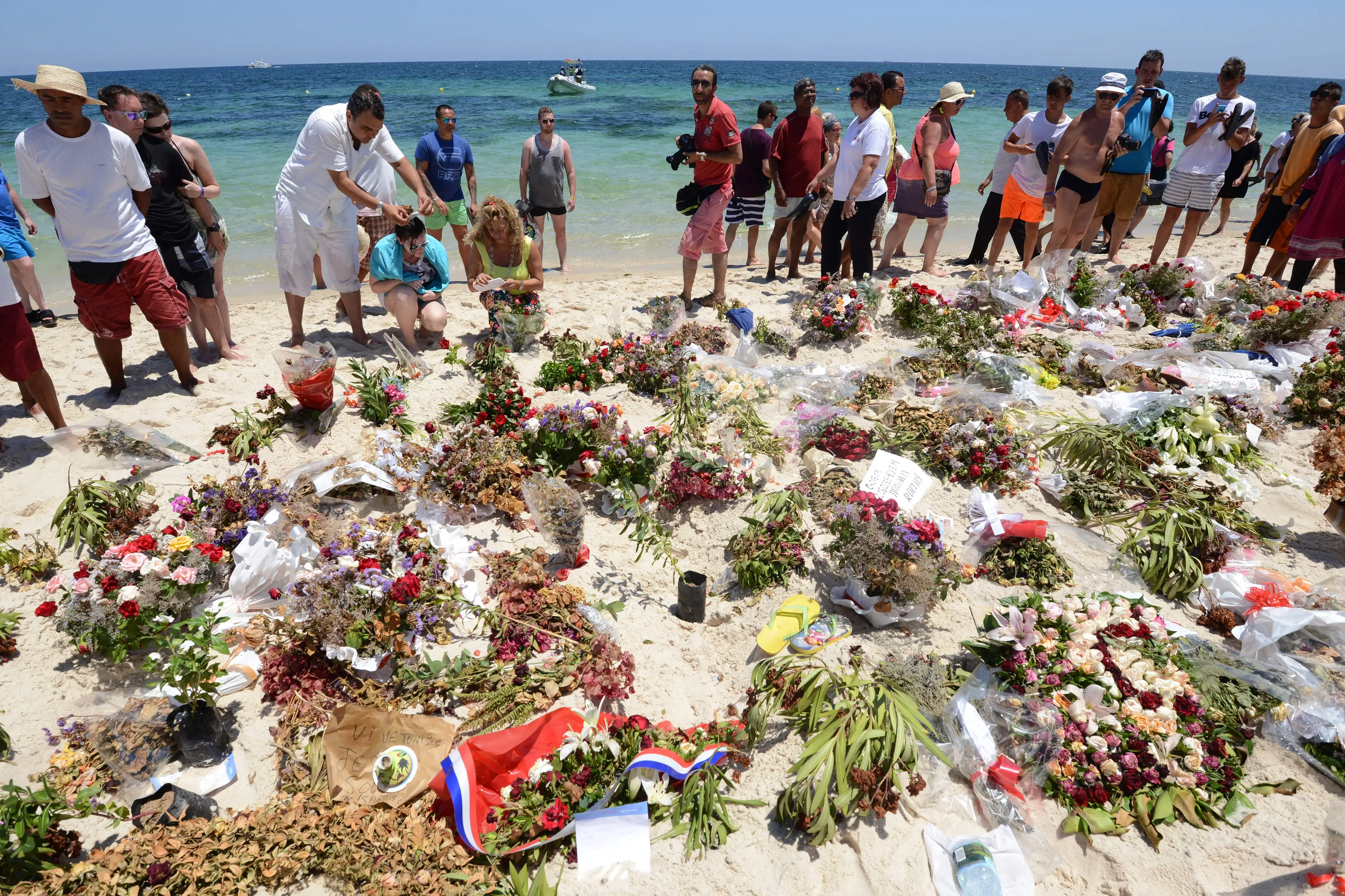 30 Brits were among those who died. (FETHI BELAID/AFP via Getty Images)