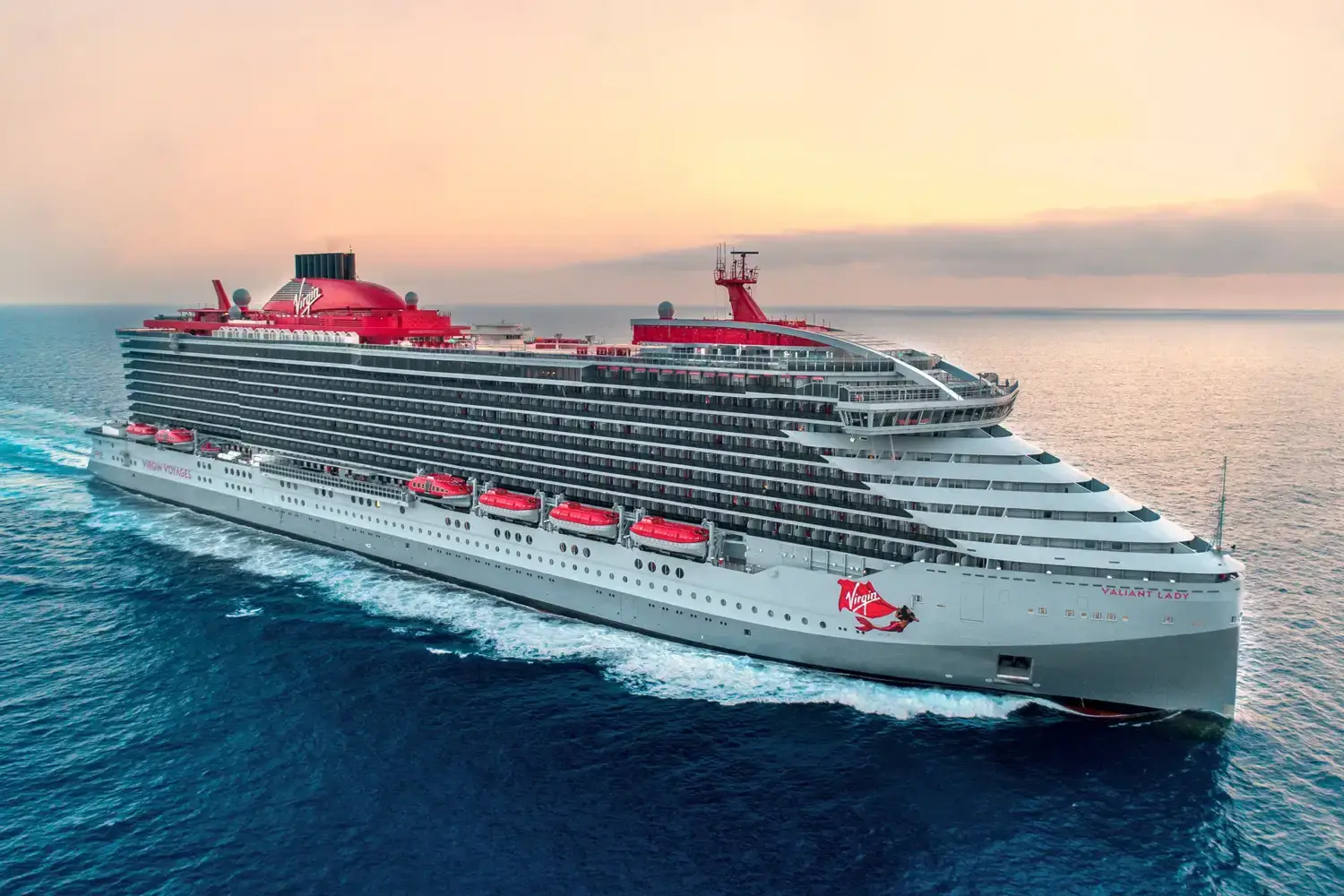 The itinerary includes a trip on Virgin Voyages' Brilliant Lady (Virgin Voyages)