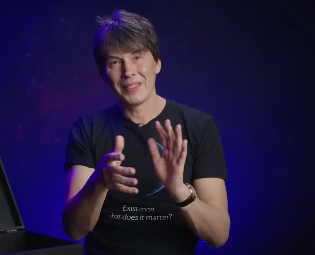 Professor Brian Cox shared his thoughts on black holes (LADbible)