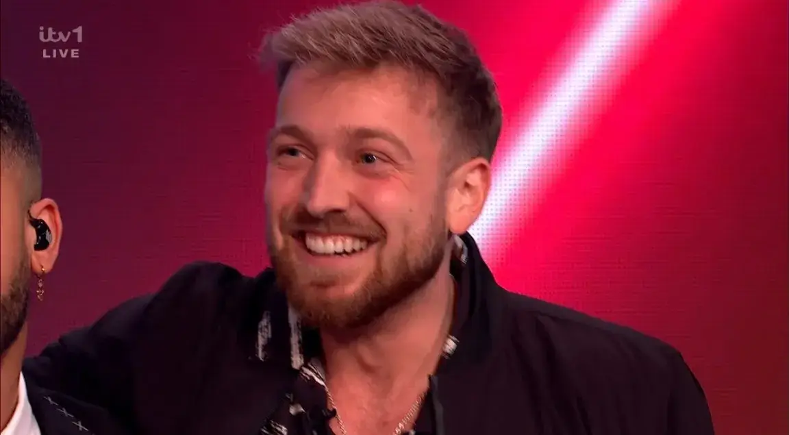 Sam Thompson became JLS' fifth member on Saturday night.