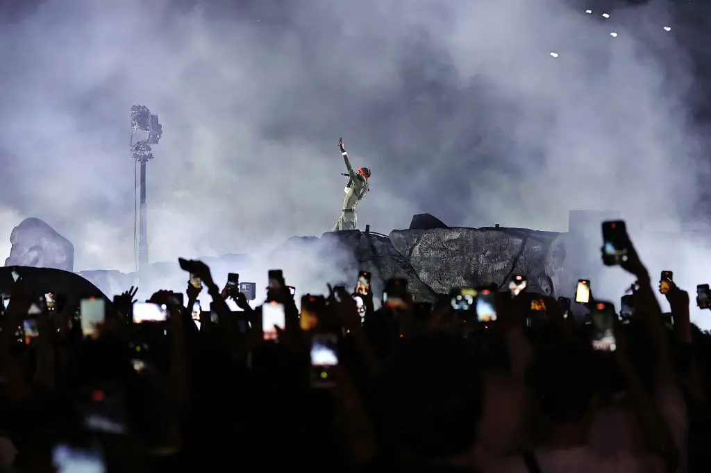 The rapper is currently on his Circus Maximus tour (Theo Wargo/Getty Images for Live Nation)