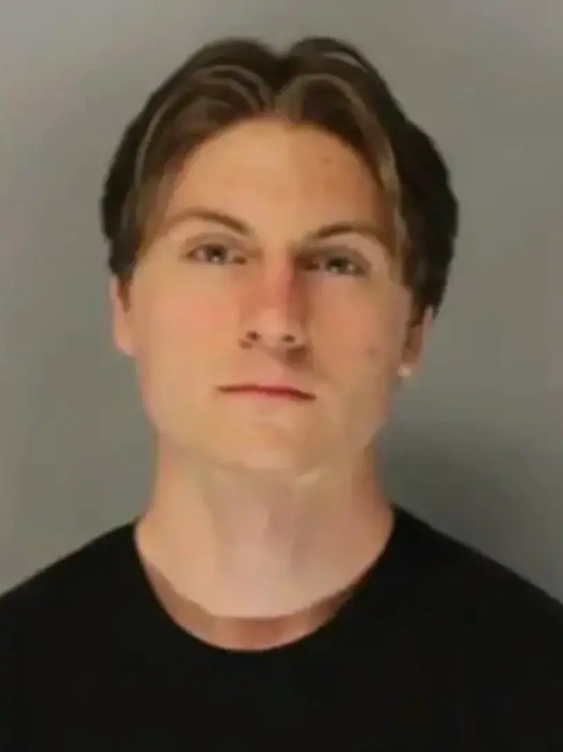 Jayden Wallace, 18, was behind the wheel when the teacher was tragically hit (Hall County Sheriff's Office)