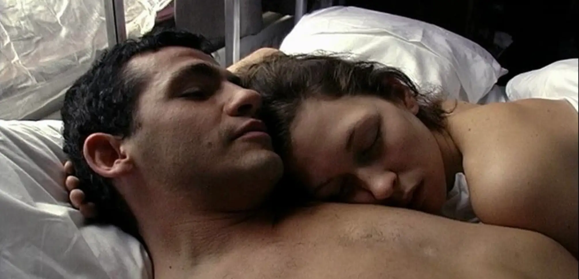 Kieran O'Brien and Margo Stilley starred in 9 Songs together. (Revolution Films)