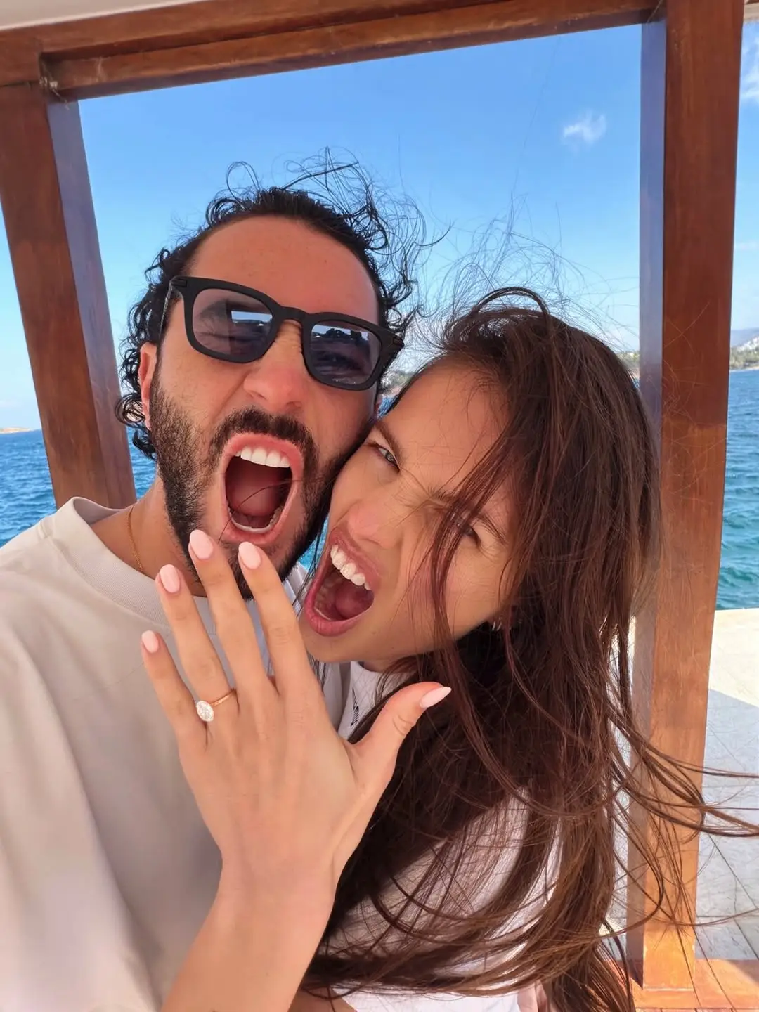 Blondeau and Attal have been dating for almost six years (Instagram/@thylaneblondeau)