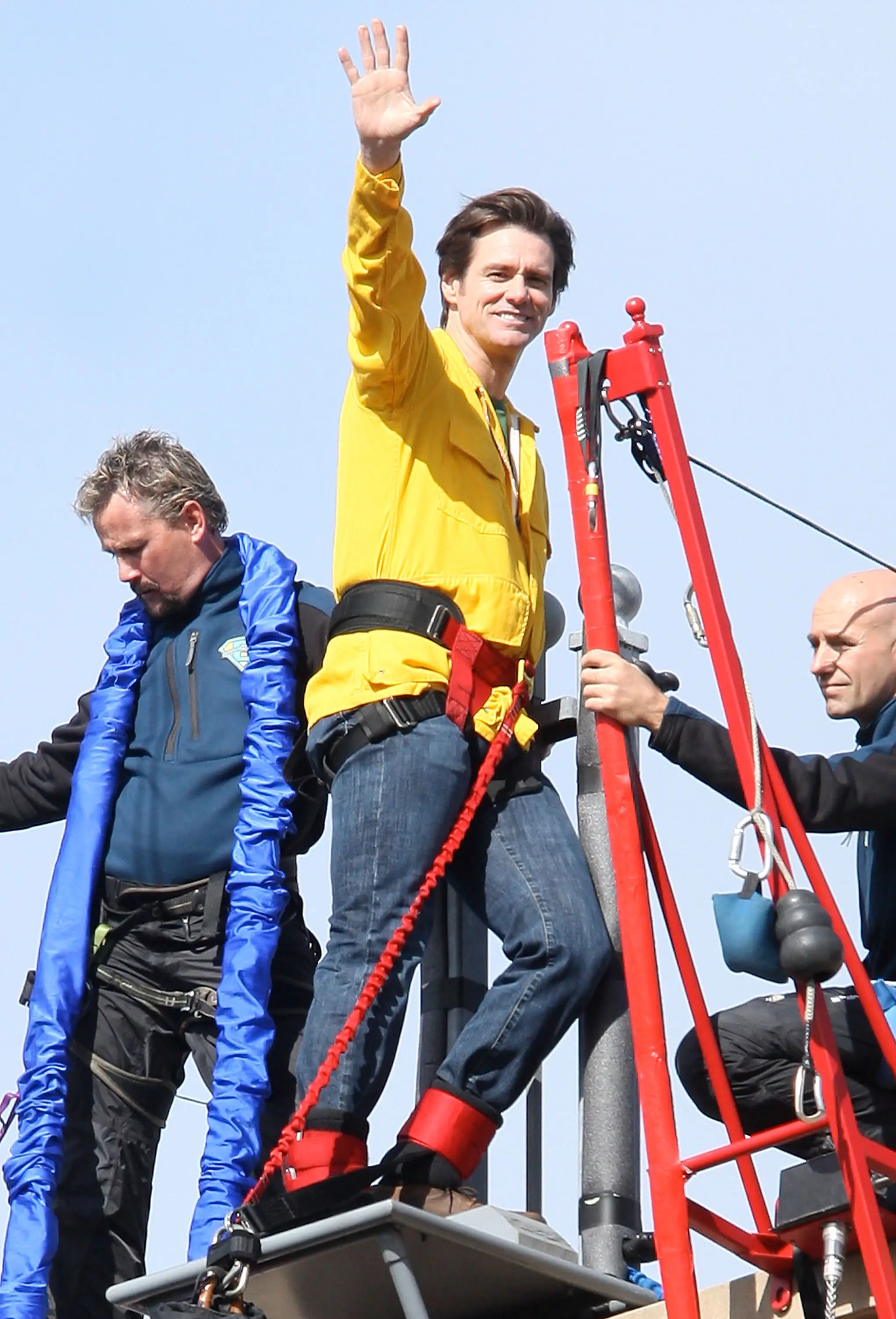 Jim Carrey took a risk when he agreed to appear in Yes Man. (Jason Merritt/FilmMagic)