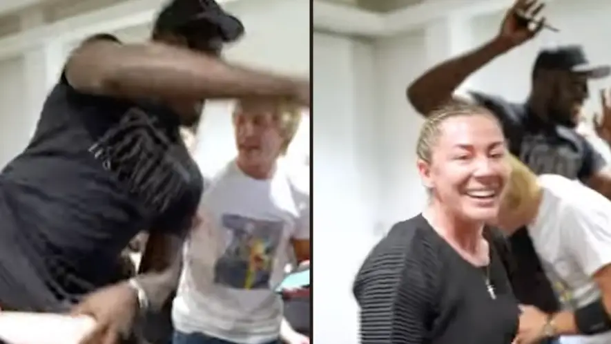 Paddy The Baddy Saves Stormzy From Fall After ‘Meatball’ Molly Surprises Him With Lift From Behind