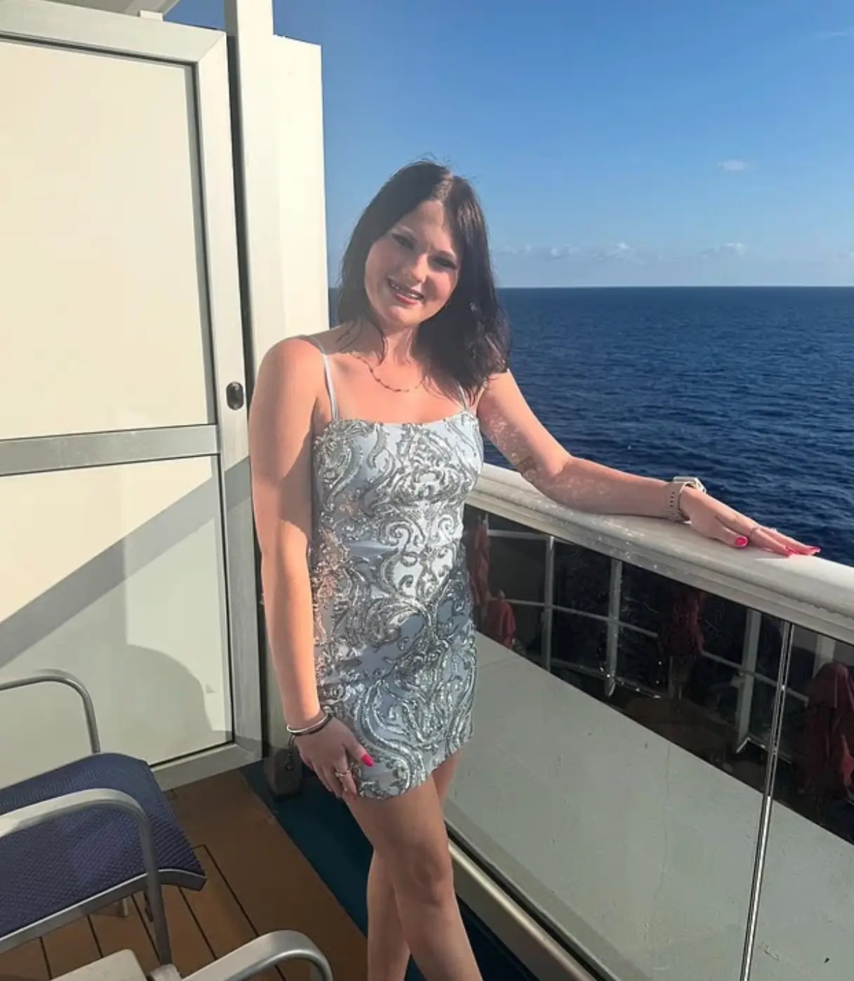 Teenager Anna Kepner died while onboard a cruise with her family (Instagram)