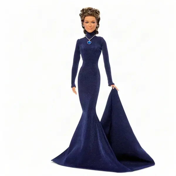 The new limited edition Barbie doll pays homage to the singer (Mattel)