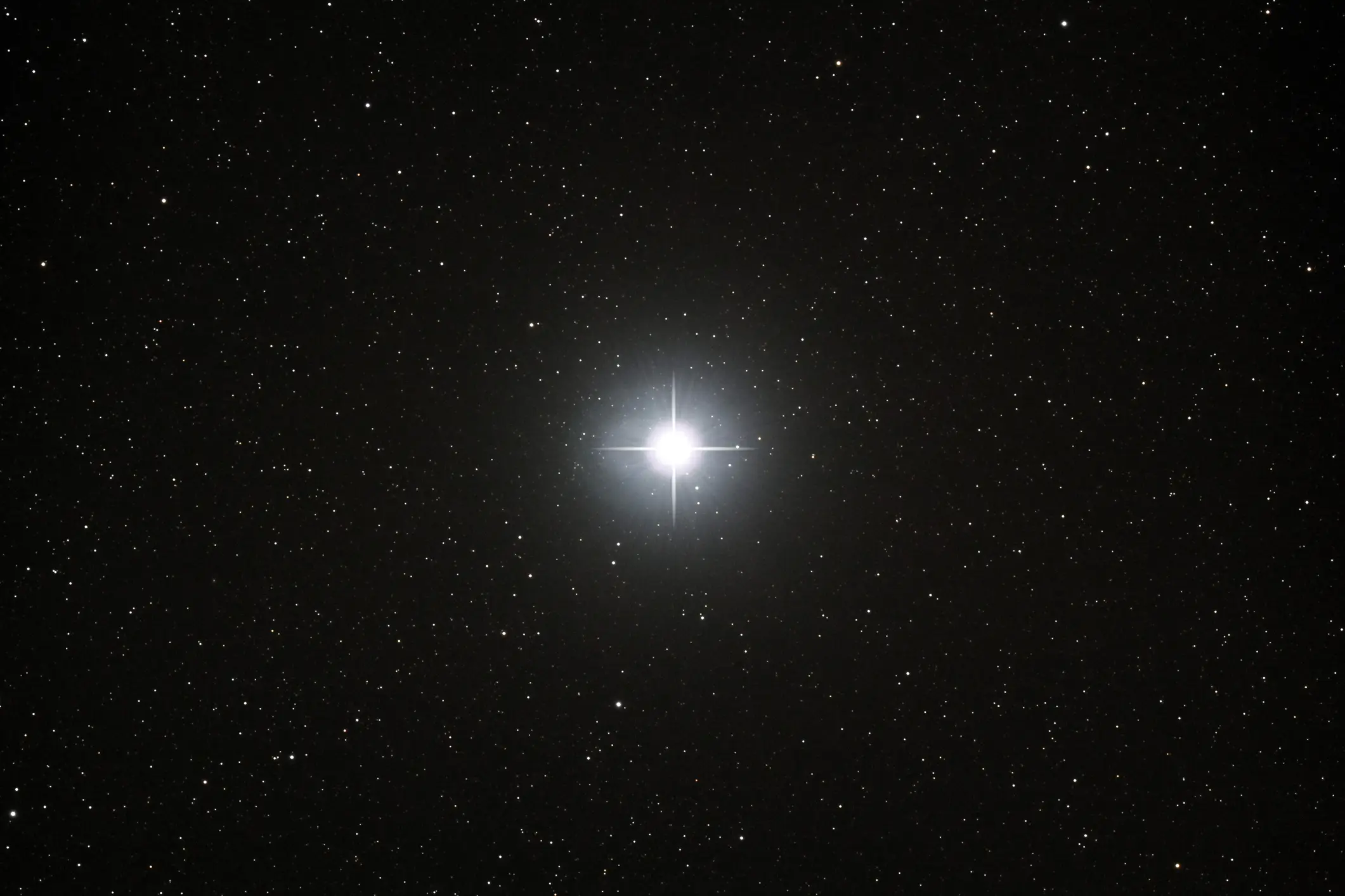The star shown in videos has a lot of similarity to the star Sirius (pictured), while others believe it's asteroid 2024 PT5  (Getty Stock Images)