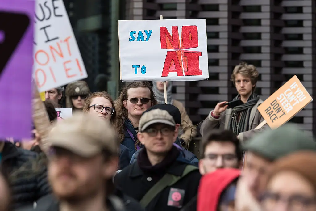 Some people are switched on to the potential dangers of AI (Wiktor Szymanowicz/Future Publishing via Getty Images)