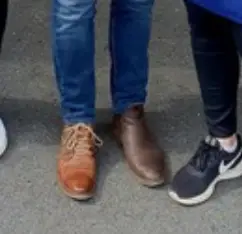 Quite the fashion choice. (Kennedy News and Media)