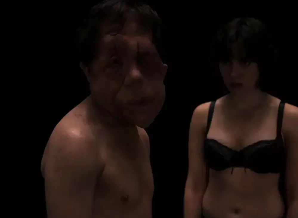 It's your first ever movie role and you've got a nude scene with Scarlett Johansson, Adam admitted that he was 'bloody cold' doing the scene. (A24)