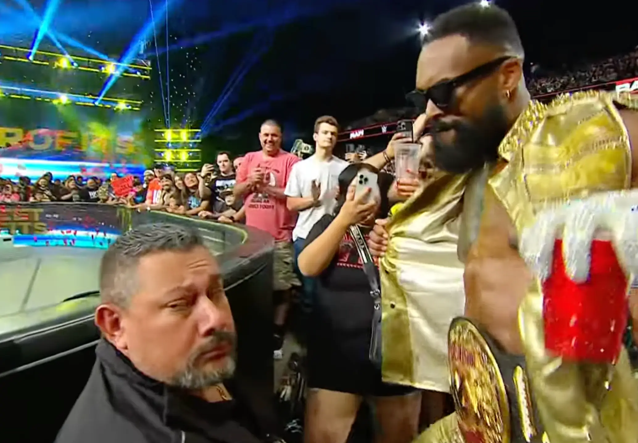 The incident was aired live on Netflix (WWE/Netflix)