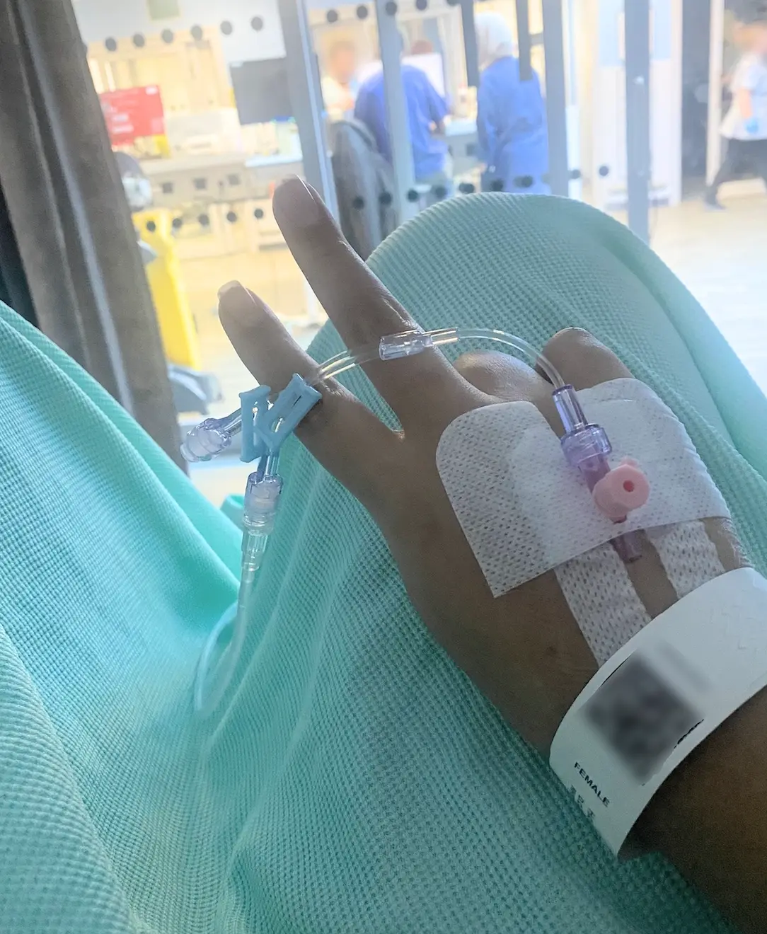 Olivia was eventually hospitalised for a few days. (Kennedy News and Media)