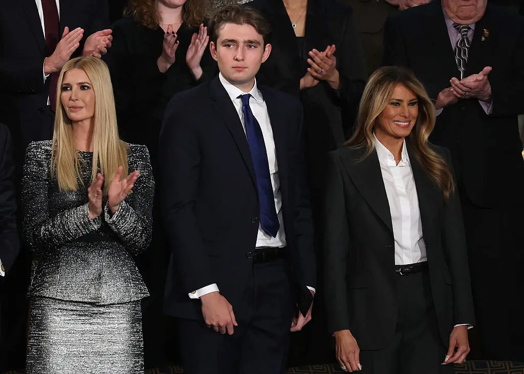 Barron has endured some leaked images and phone calls in recent weeks (Win McNamee/Getty Images)