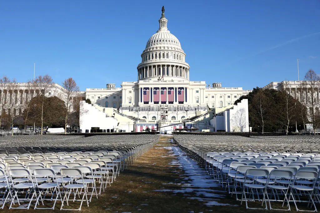 The inauguration is taking place today (20 January) (Kayla Bartkowski/Getty Images)