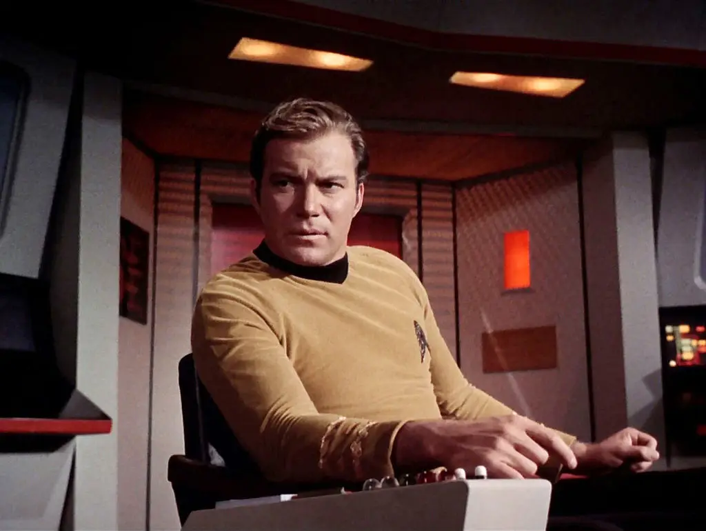 William Shatner as Captain James T. Kirk Star Trek: The Original Series (CBS via Getty Images)