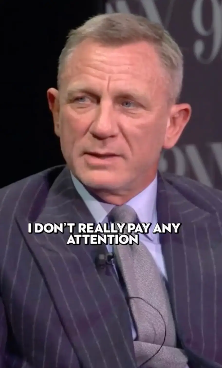 Daniel Craig doesn't do social media.