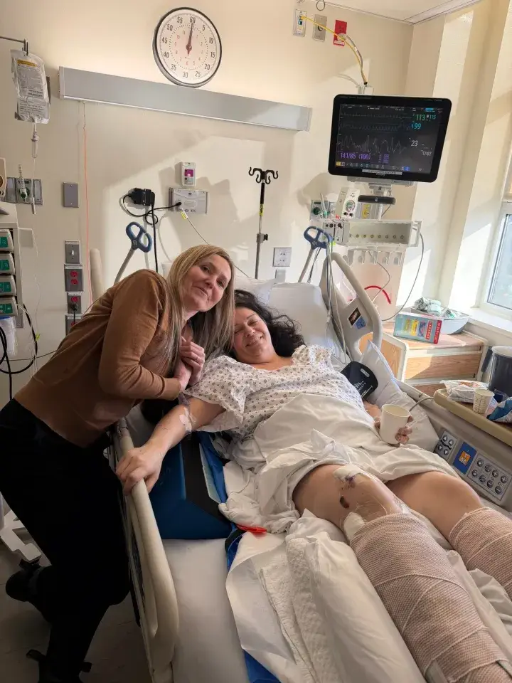 Senior flight attendant Solange Tremblay remains in hospital (GoFundMe)