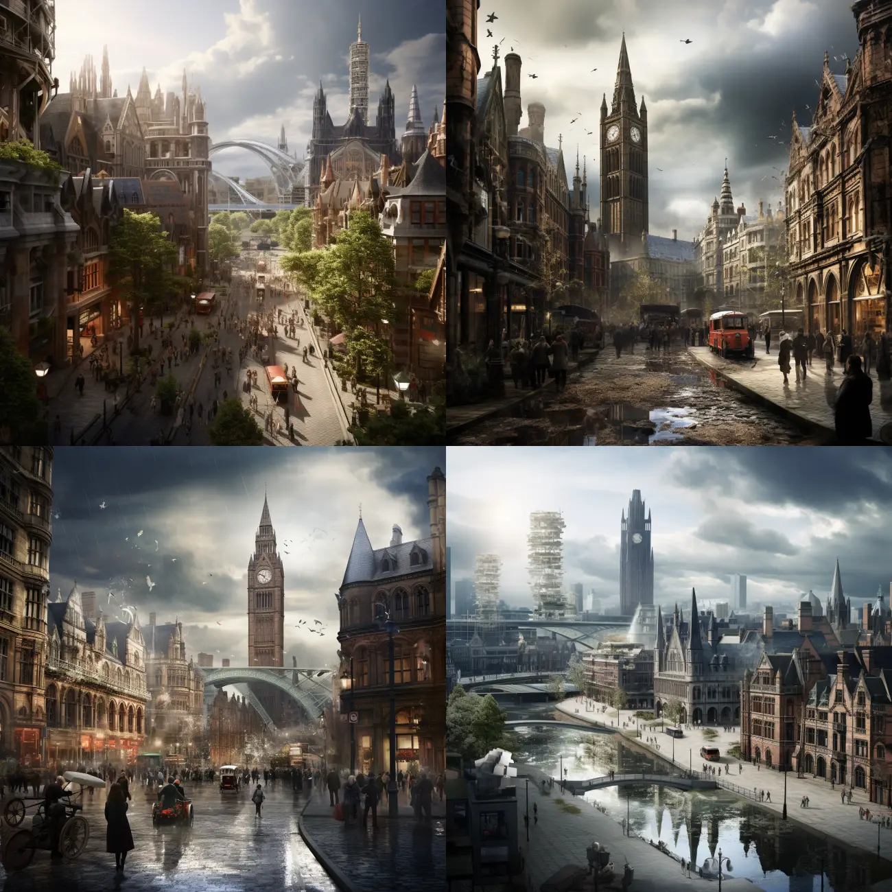 The Manchester of the 2070s is a strange and unusual world.