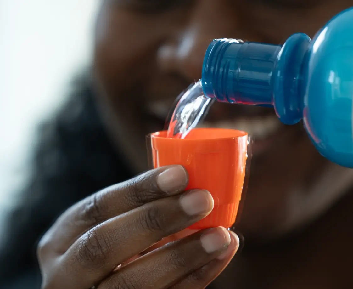 People who've tried it say it works well against bad breath, and they like how the blue one tastes. (Instagram/@therabreath) 