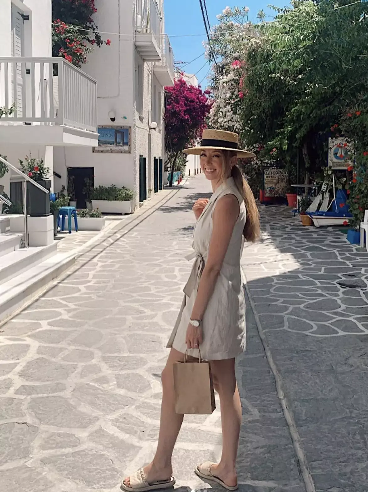 The woman said she wanted to be a flight attendant 'ever since [she] was a young girl'.