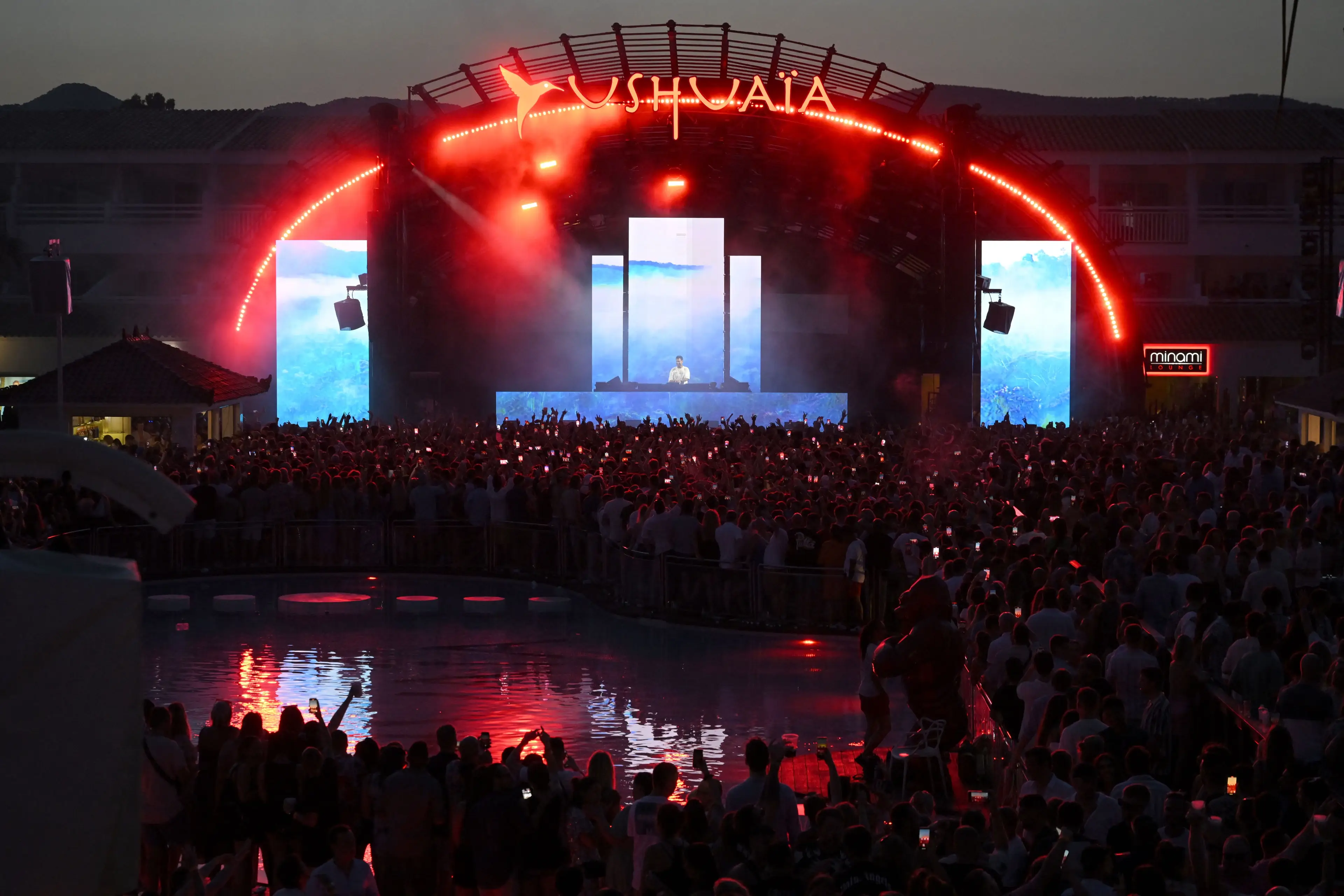 It's one of the most popular spots in Ibiza. (LLUIS GENE/AFP via Getty Images)
