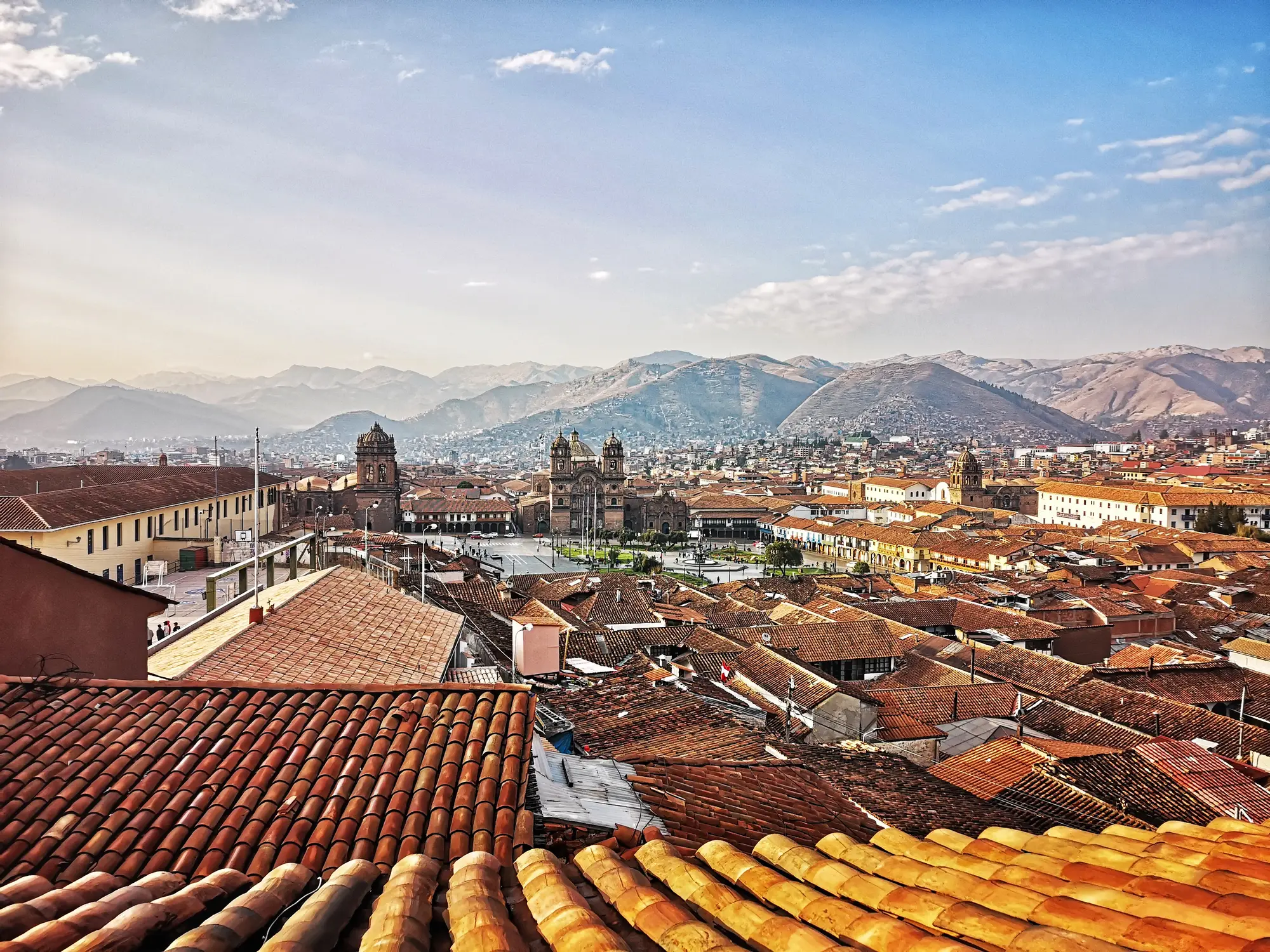 Hannah Almond became stuck in Peru after her belongings were stolen and burned (Alex Dragovic/Getty Images)