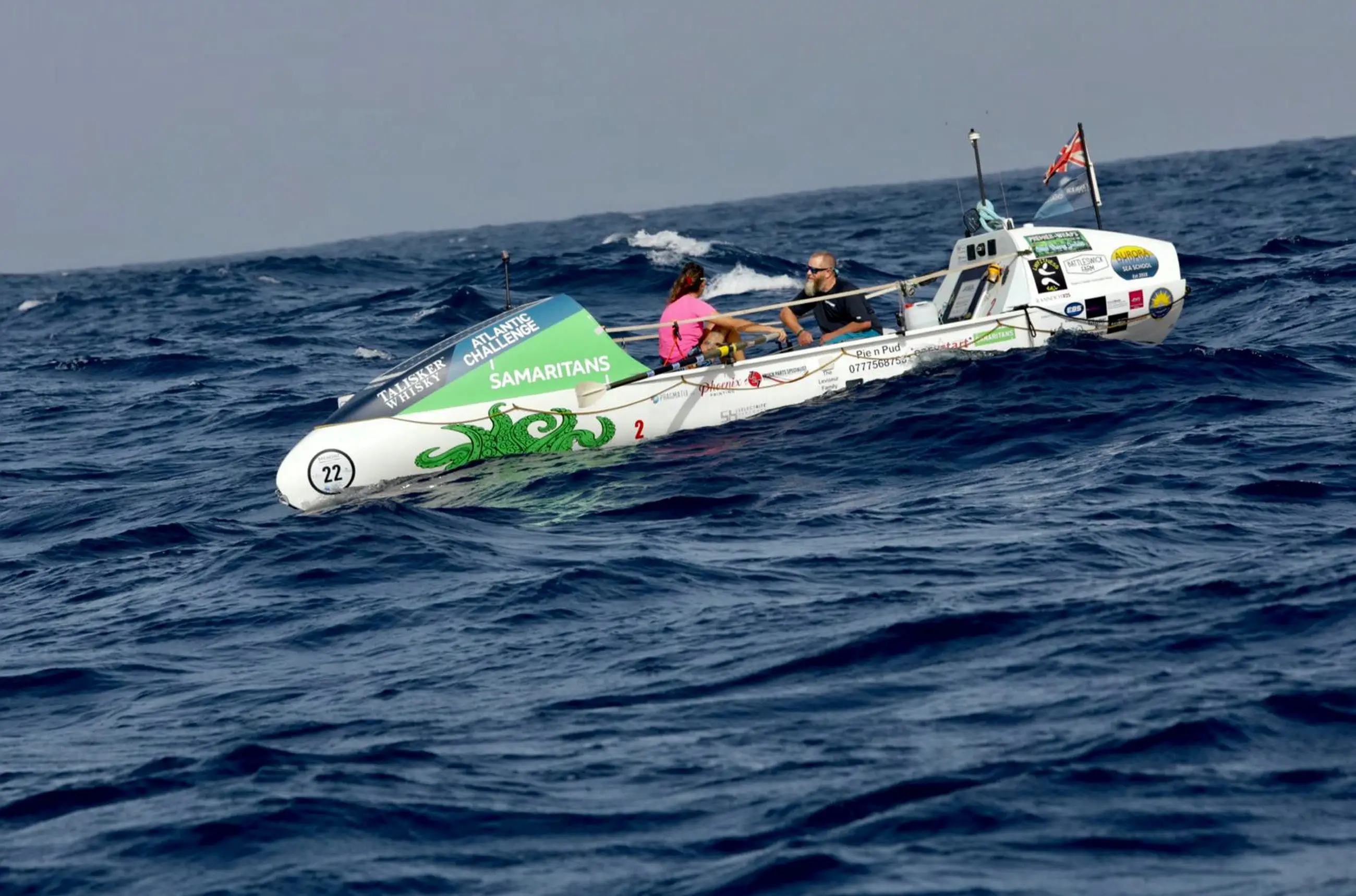 The couple have been through it all during the gruelling race.