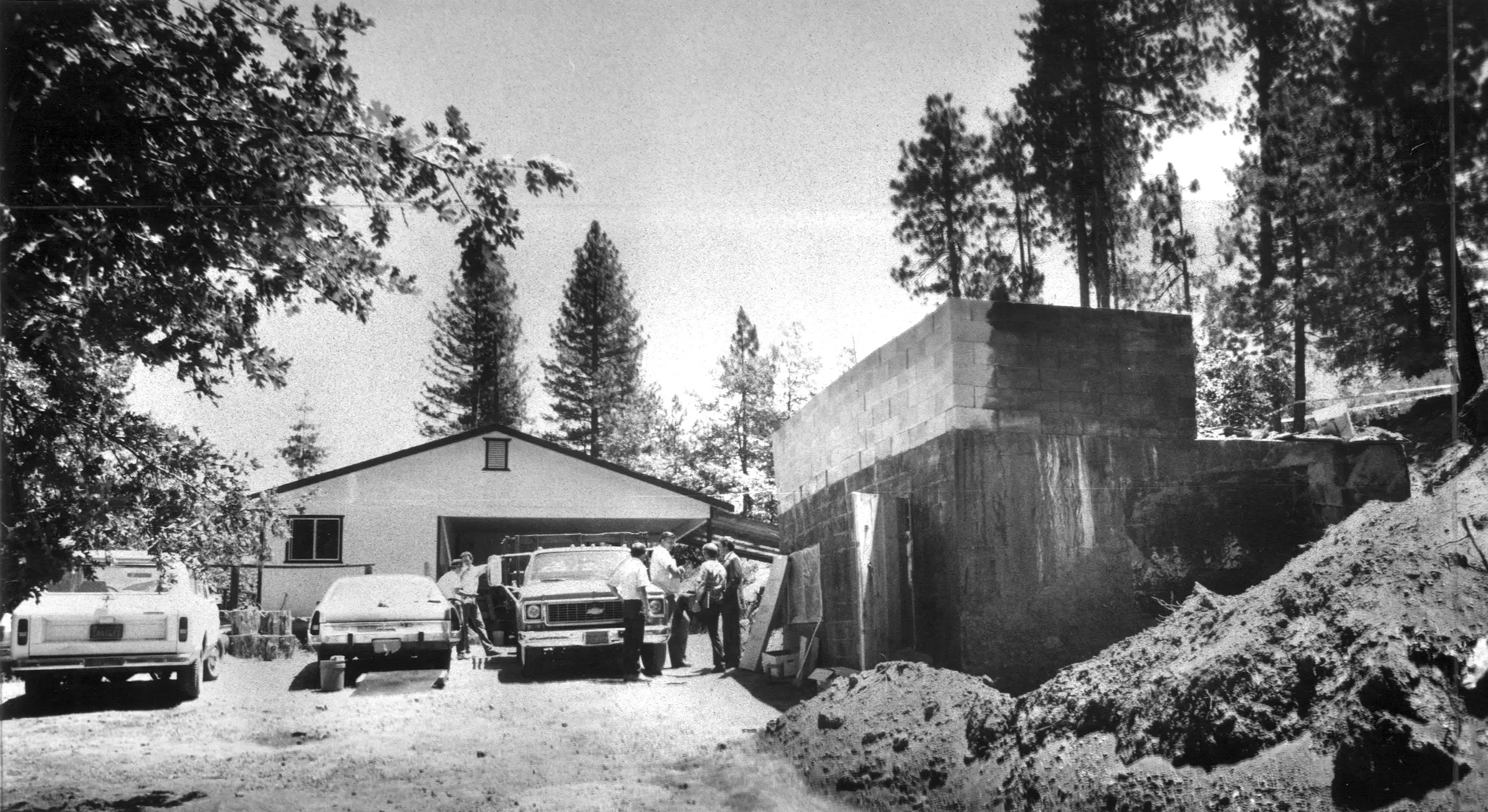 The remote property where the pair carried out the murders (Mike Maloney/San Francisco Chronicle via Getty Images)