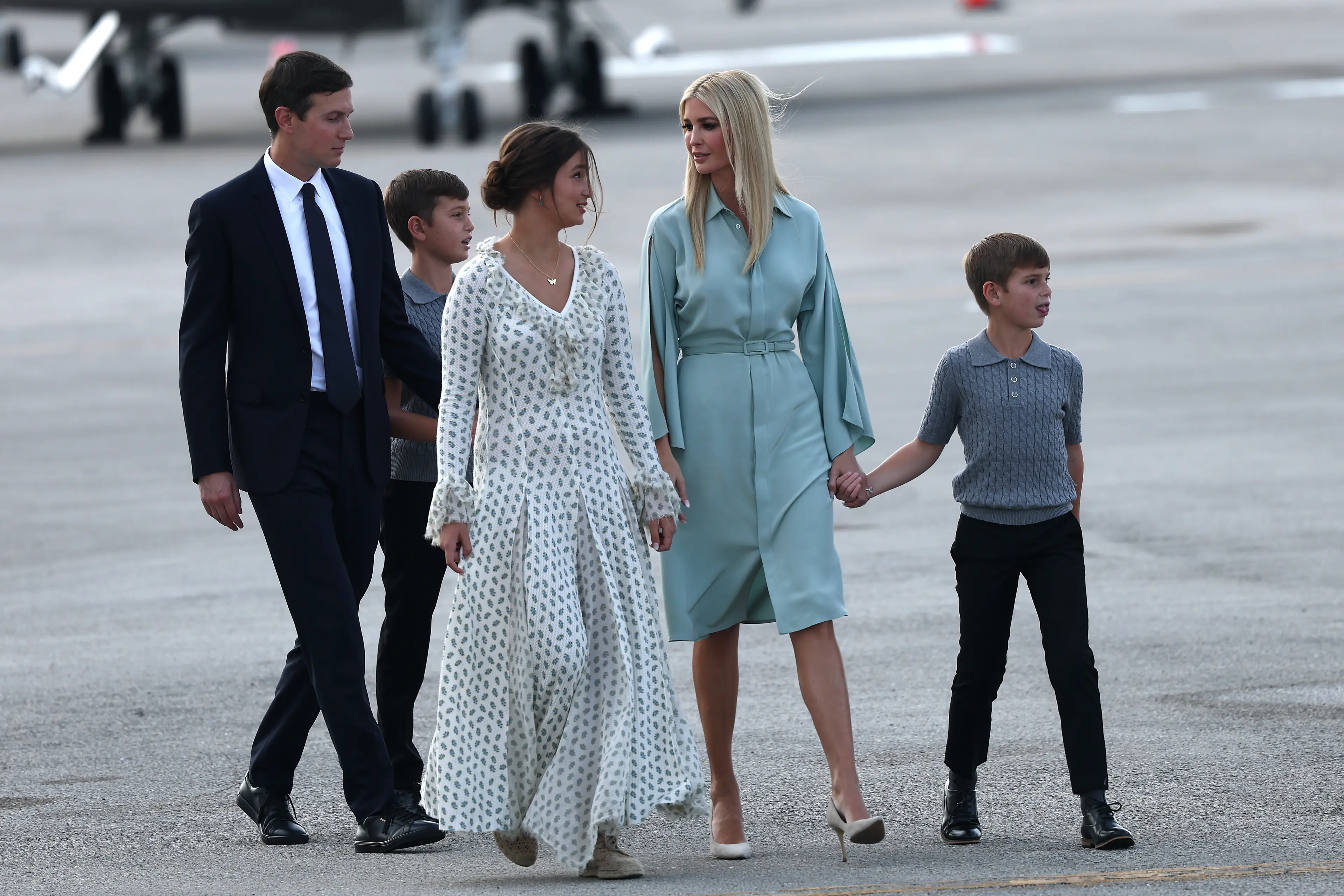 It's said a blueprint of her family home was used. (Michael M. Santiago/Getty Images)