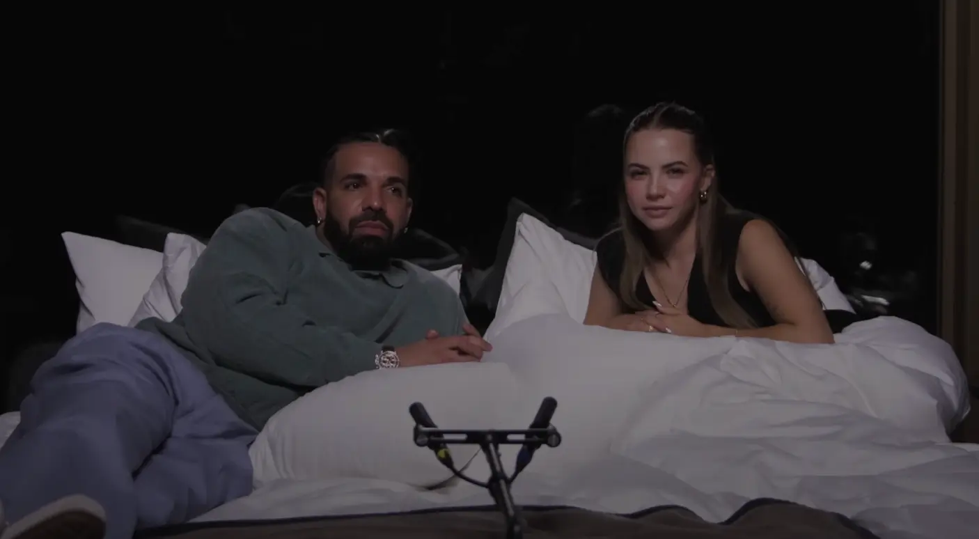 Drake apologised for the way he was towards Althoff in the past (YouTube/Bobbi Althoff)