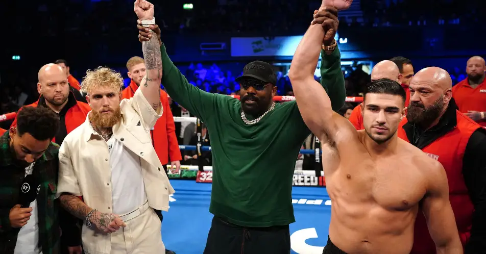 These two will finally get in the ring on 26 February.  PA Images / Alamy Stock Photo