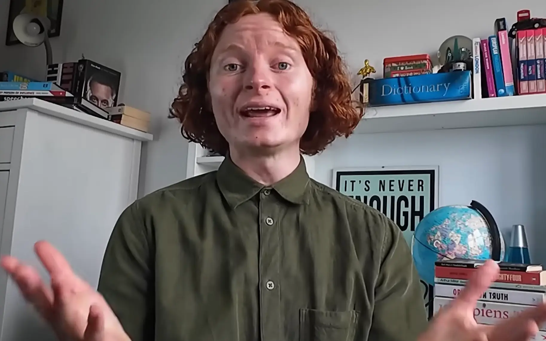 George Gilbert revealed what comments he made which led to him receiving multiple warnings and eventually being ejected (ITV)