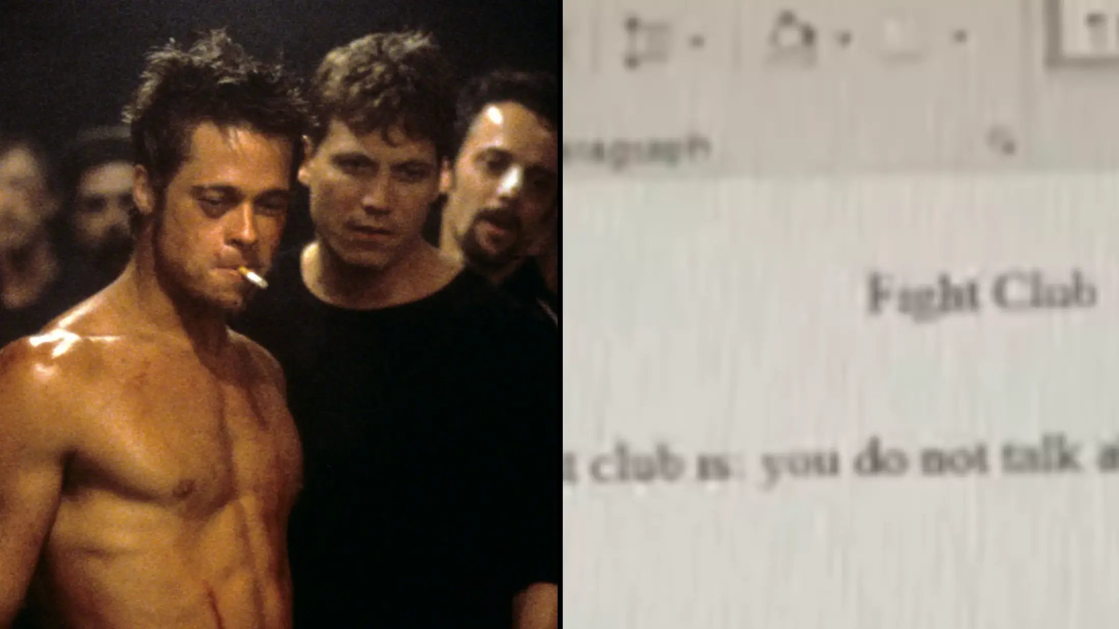 Teacher responded after student's 19-word Fight Club essay was given a perfect grade