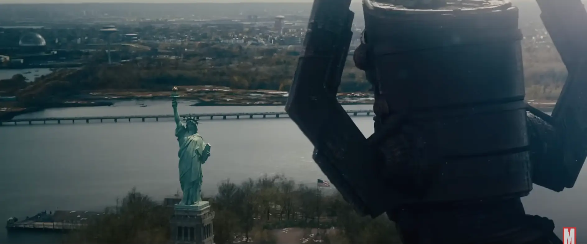 Galactus in the new trailer (Marvel)