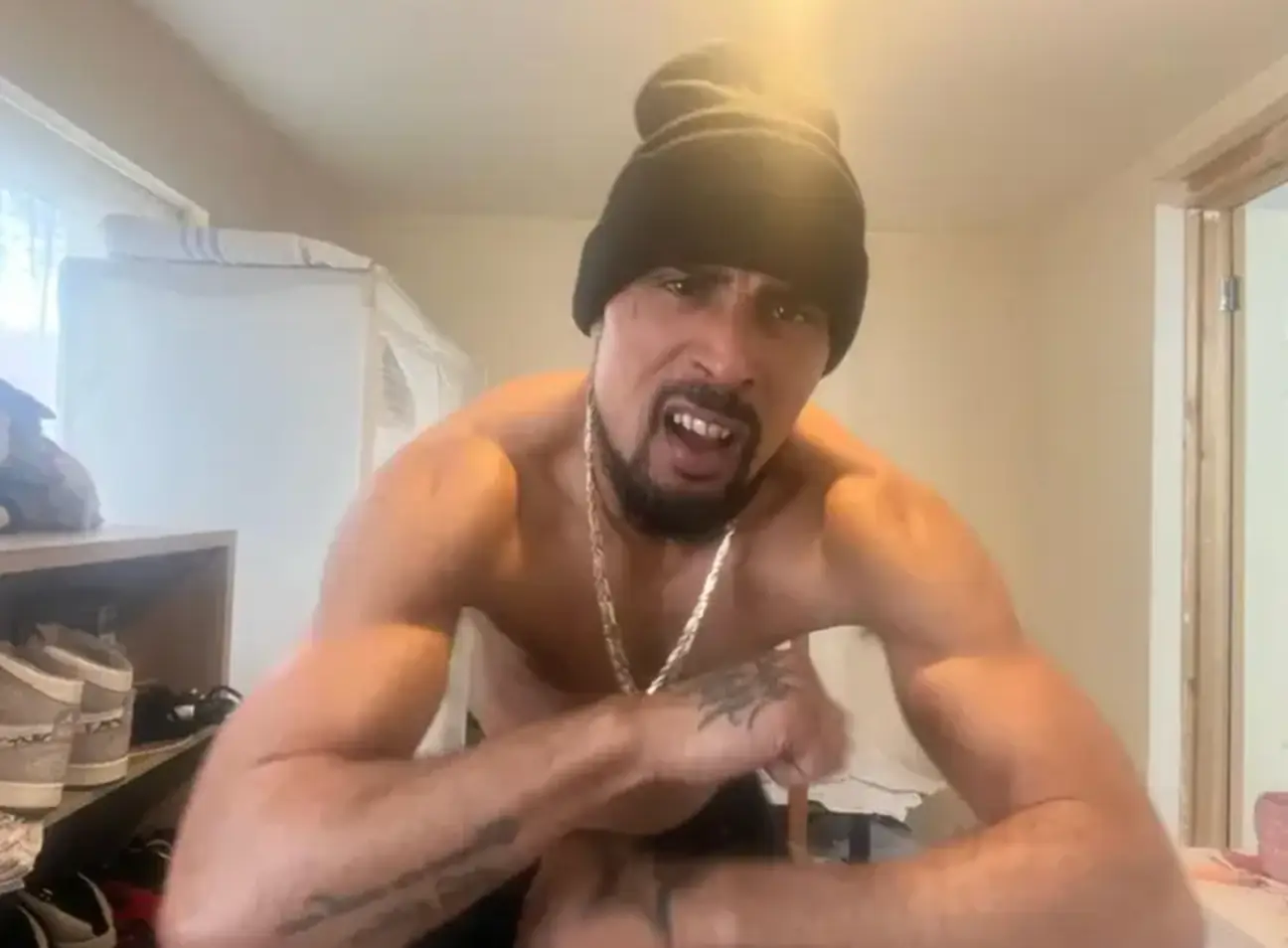 Rapper Ashley Warren now supports the ban. (Facebook/ Ashley Warren)