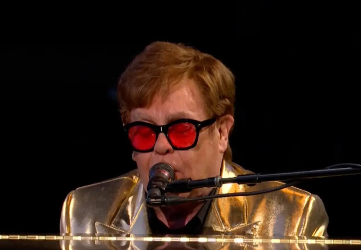 Elton John played all the hits at Glastonbury.