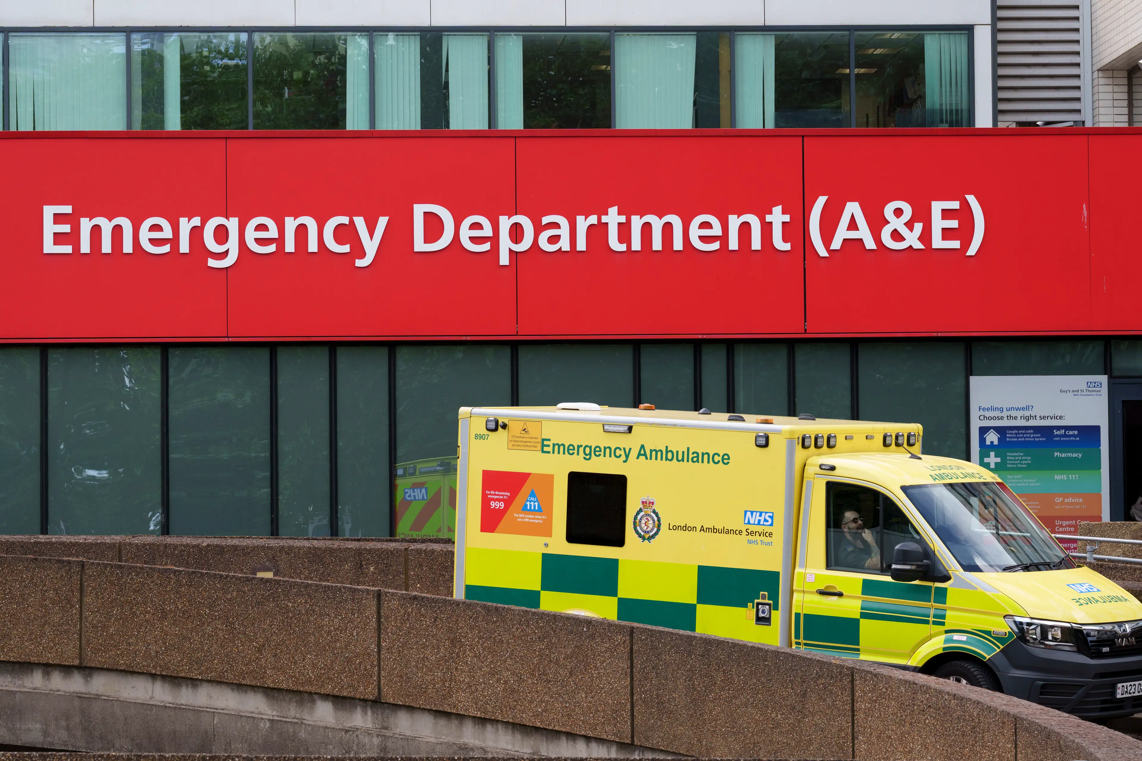 Hospital admissions are continuing to rise (Richard Baker / In Pictures via Getty Images)
